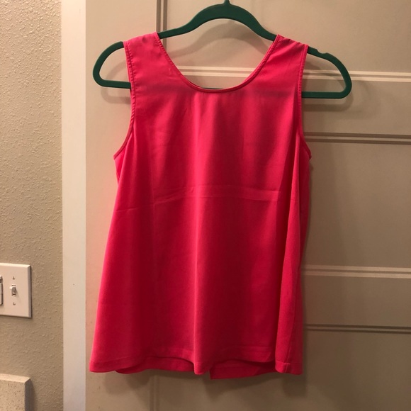 J. Crew Hot Pink tank! NEVER WORN WITH TAGS - Picture 5 of 6